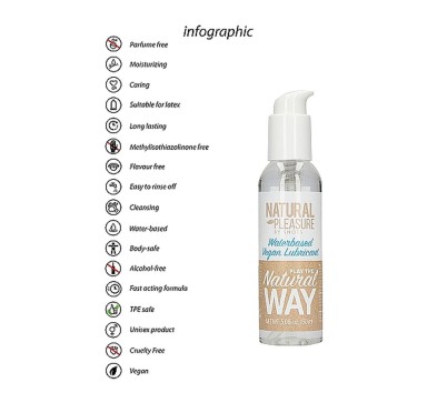 Waterbased Vegan Lubricant - 150 ml